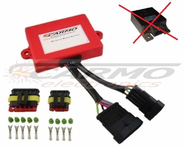Yamaha X-Max 400 2018-2020 High Performance ECU Flash tuning + Akrapovic S-Y4SO018-HRAASS (Stage 3)